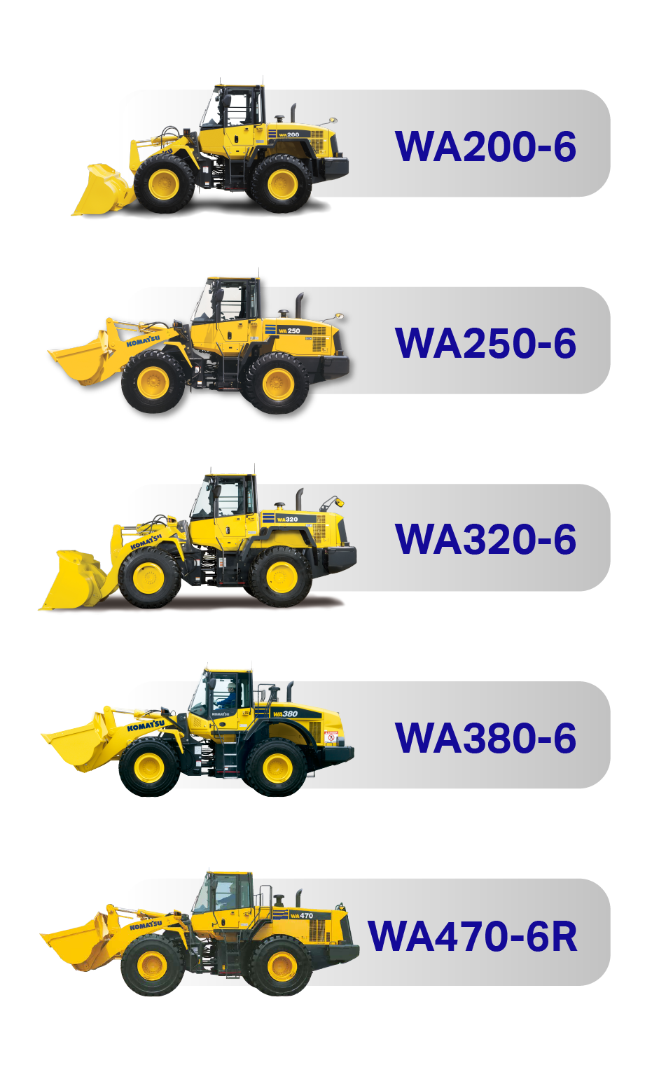 Cargadores Frontales Komatsu