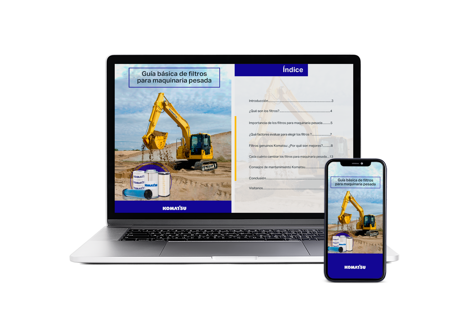 Ebook - Guía básica de filtros para maquinaria pesada Ebook - Guía básica de filtros para maquinaria pesada